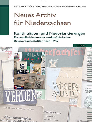 cover image of Neues Archiv für Niedersachsen 1.2021